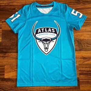 Atlas Premier Lacrosse League Club Durkin 51 Jersey Adult Size Small